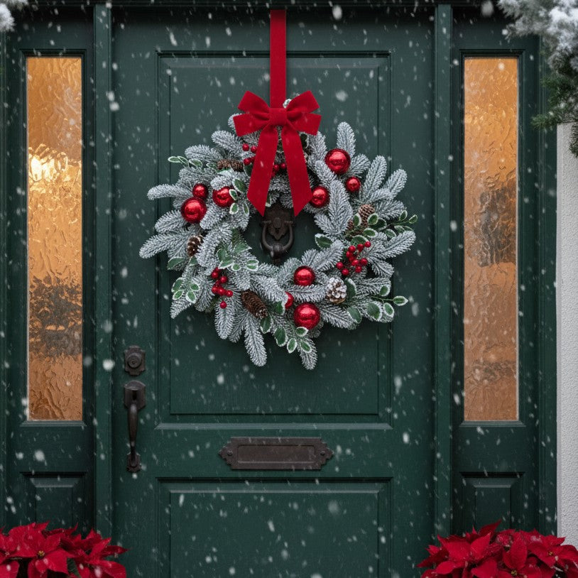 50cm Decorative Christmas Door Wreath