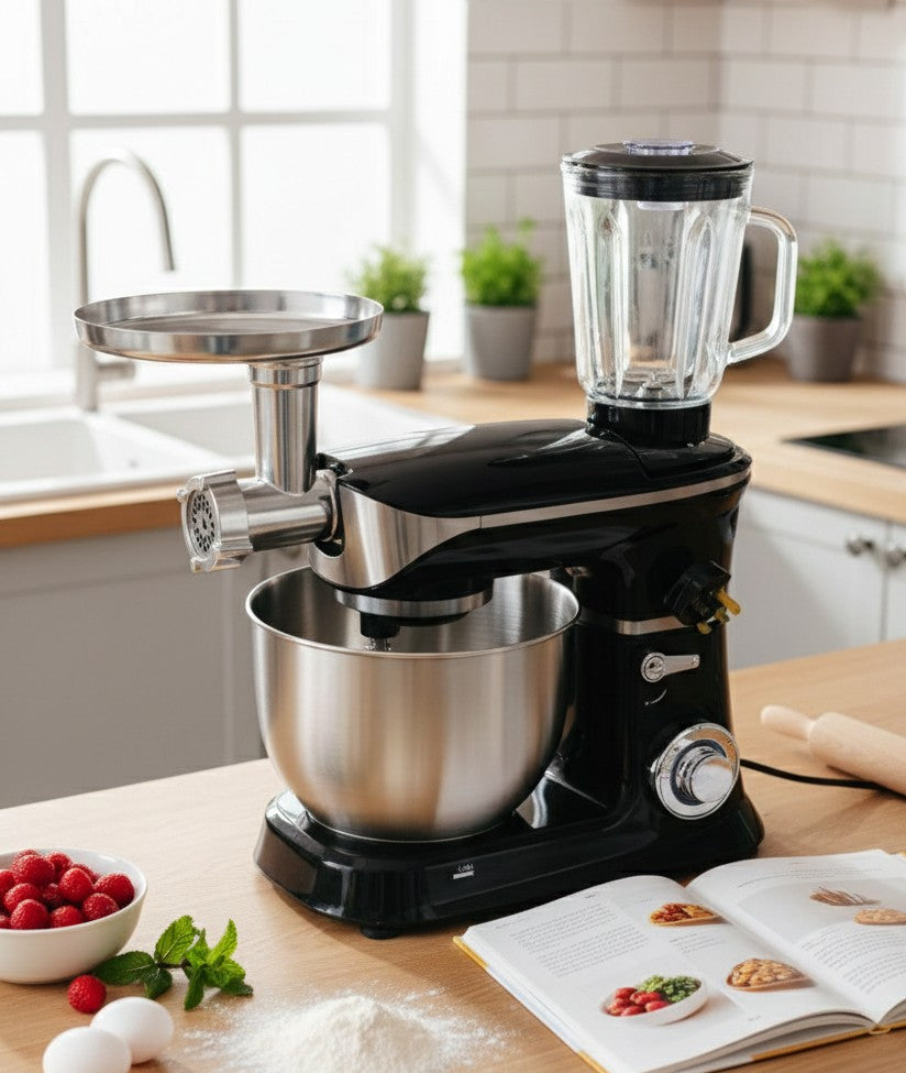 Heavy Duty 3-in-1 Stand Mixer – Mixer, Blender & Meat Mincer