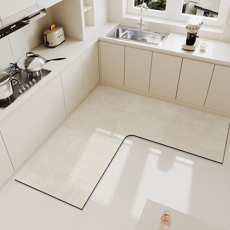 L-Shape Non-Slip Floor/Kitchen Mat