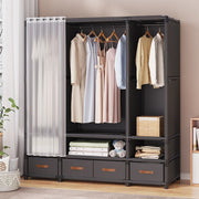 Heavy Duty Metallic Wardrobe