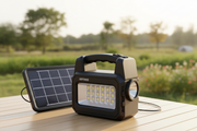 Solar Lighting System With 3 Bulbs