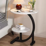 Double Layer C-Shaped Table