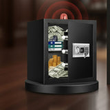 Electronic Storage Box with Combination Lock and Spare Keys