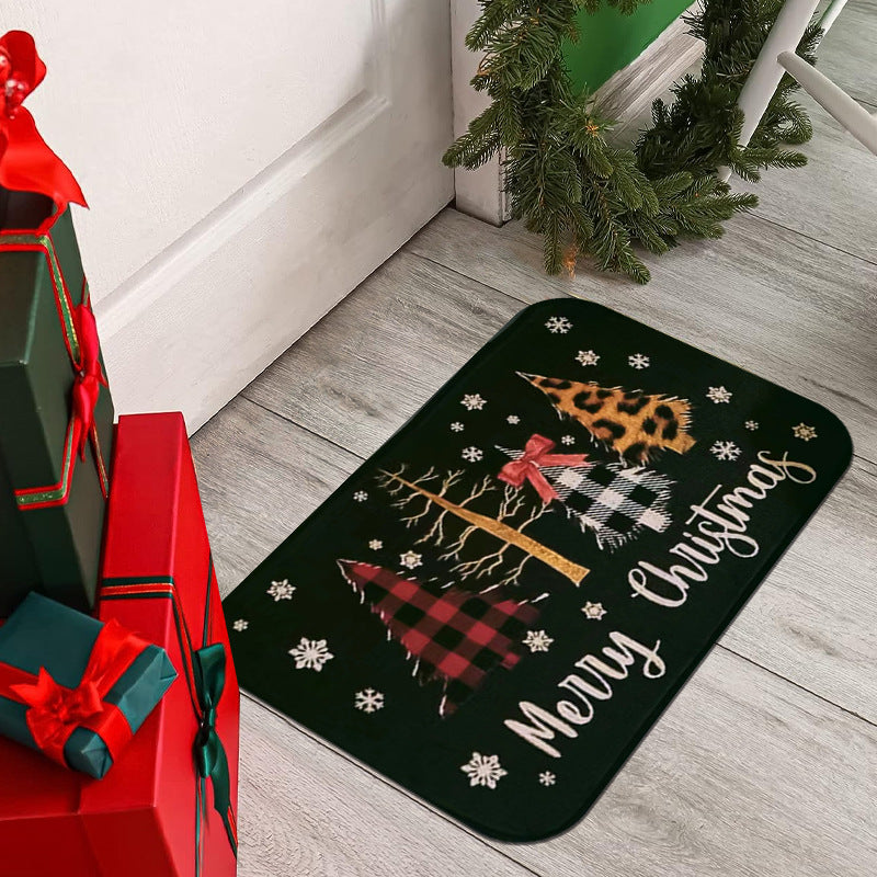 Christmas Door Mats Festive Holiday Entry Rugs