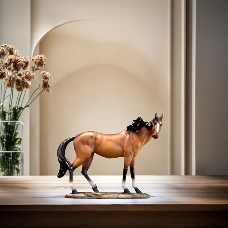 Modern Resin Horse Décor