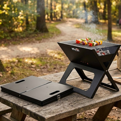 Portable Charcoal Barbecue Grill X-Type