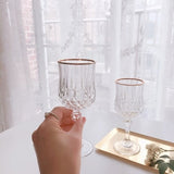 6pcs Crystal Stemware Glasses