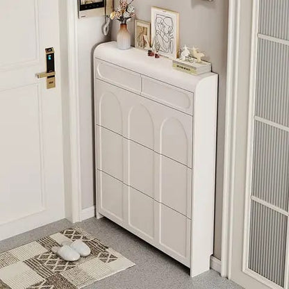 Bucket Flip Shoe Cabinet Double Layer