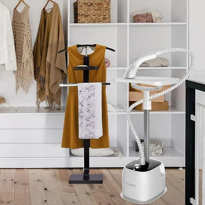 1800W Standing Garment Steamer with Ironing Board 1.8L