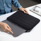 Puffy laptop sleeve