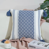 Nordic Woven Throw Pillow Cases