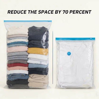 6pc Vacuum Bag Storage Organizer