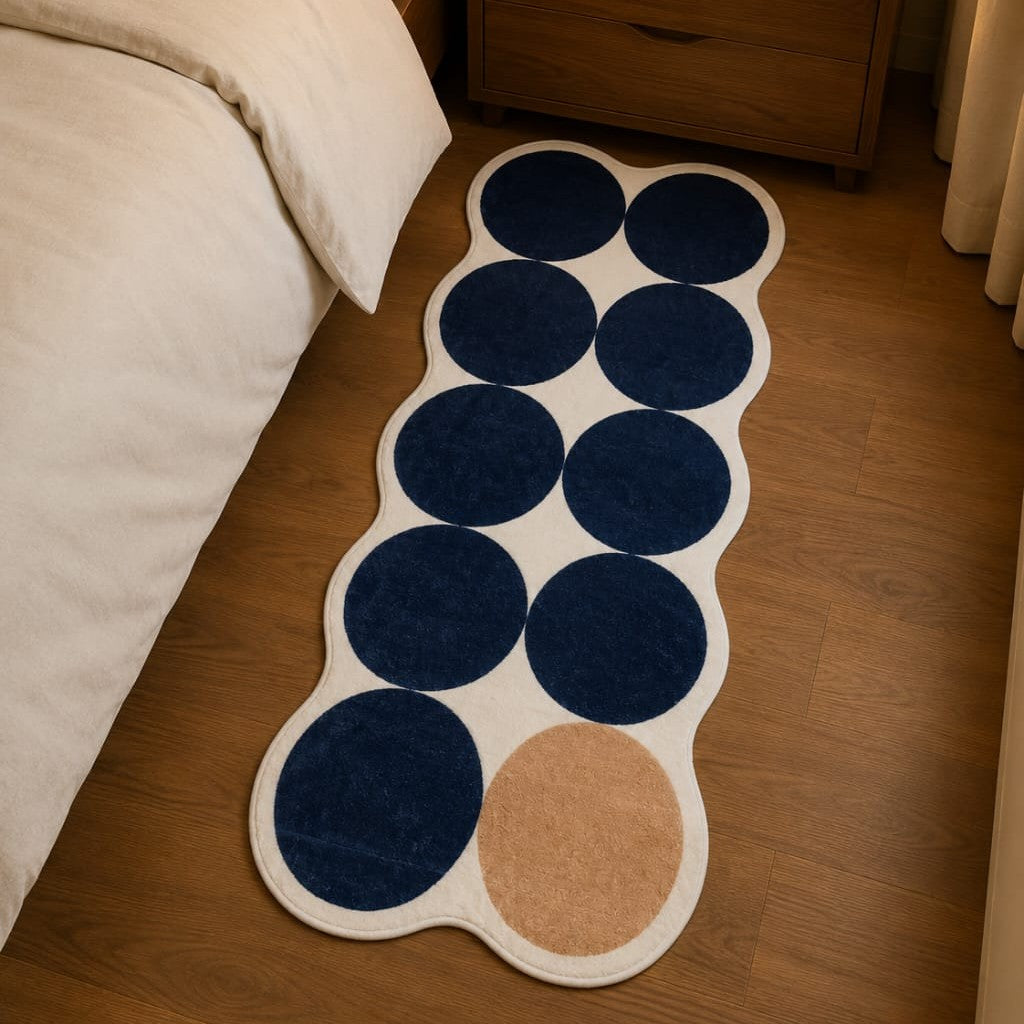 Soft Bedside Runner Mat 60 × 180 cm