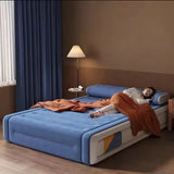 Inflatable Air Bed with Headrest