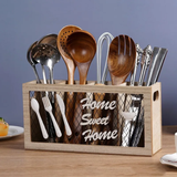 Wooden Cutlery Holder