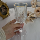 6pcs Crystal Stemware Glasses