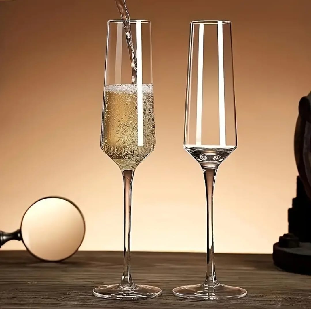 6Pcs Champagne Glasses