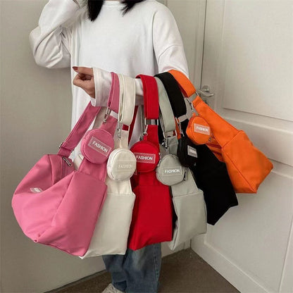Fashion Adjustable Shoulder Bag 30x12x17cm – Compact Crossbody Handbag for Daily Use and Travel