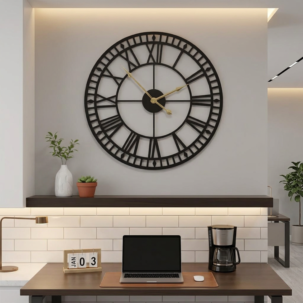 Antique Roman Wall Clock