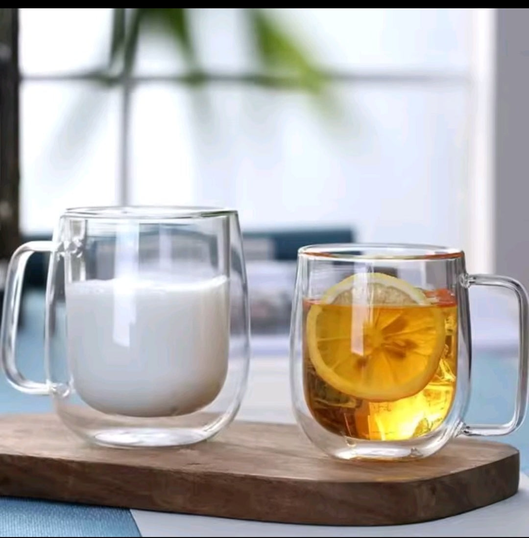 Double Wall Glass Cup
