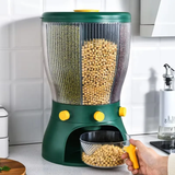 Round Partitioned Cereal Dispenser