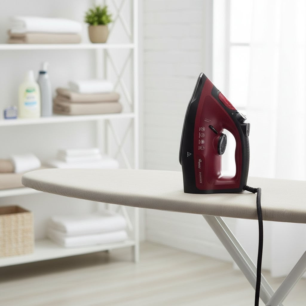 Red Steam Iron – RM/584