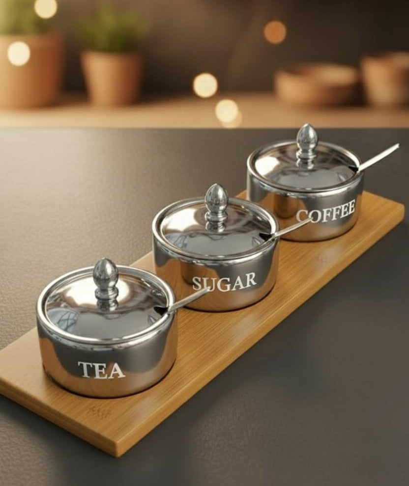 3Pc Stainless Steel Set