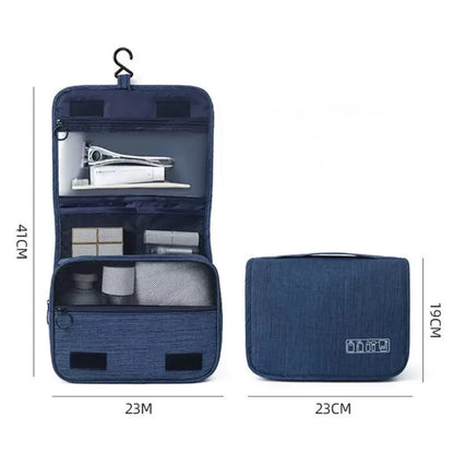 Portable Cosmetic Makeup Toiletry Bag with Hook