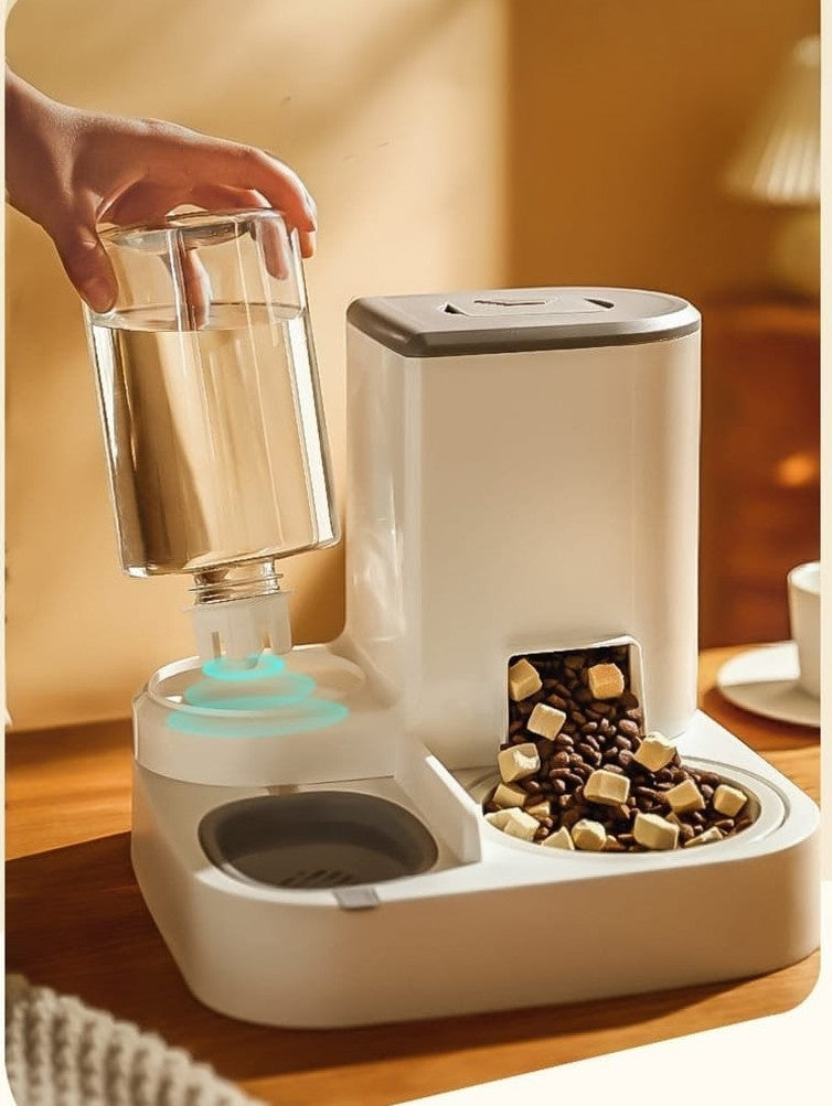 2 in 1 Automatic Pet Food Dispenser