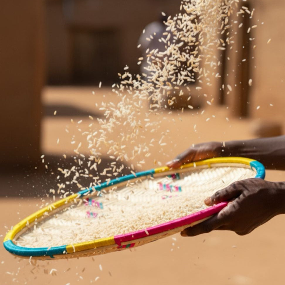 48cm Wide African Winnowing Tray (Uteo)