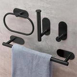 4Pcs Stainless Steel Bathroom Organizer Set