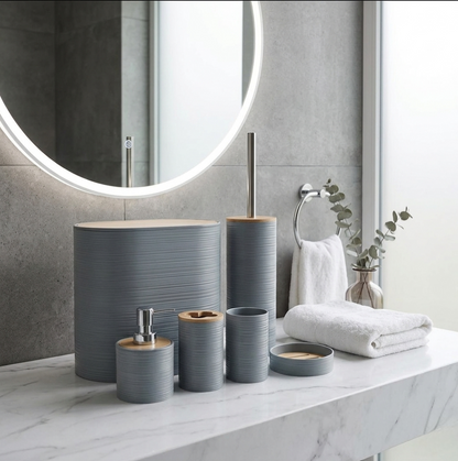 6 Piece Bathroom Accessories Set