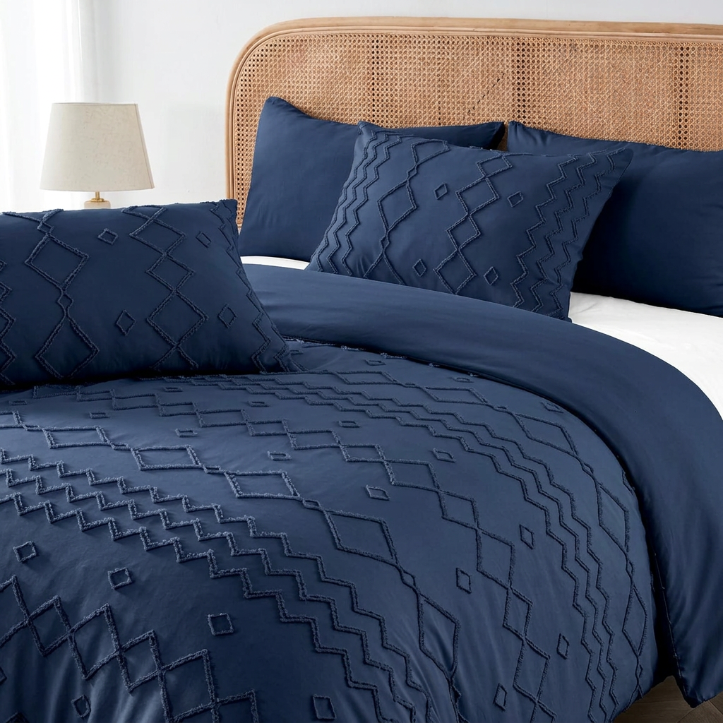Tufted Duvet Cover Set 6×7