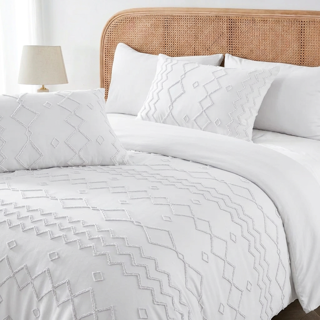 Tufted Duvet Cover Set 6×7