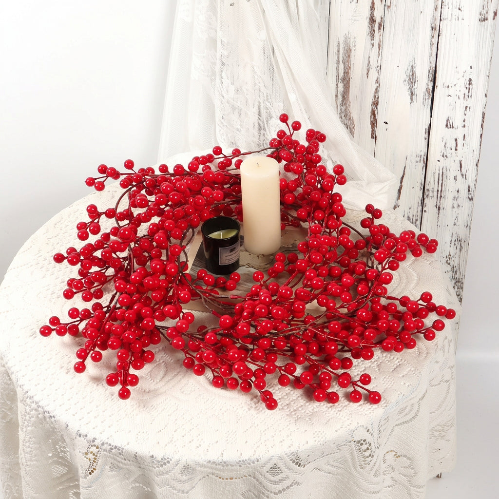195cm Artificial Berry Christmas Garland