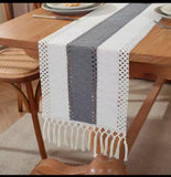 Tassel Bohemian Style Table Runner