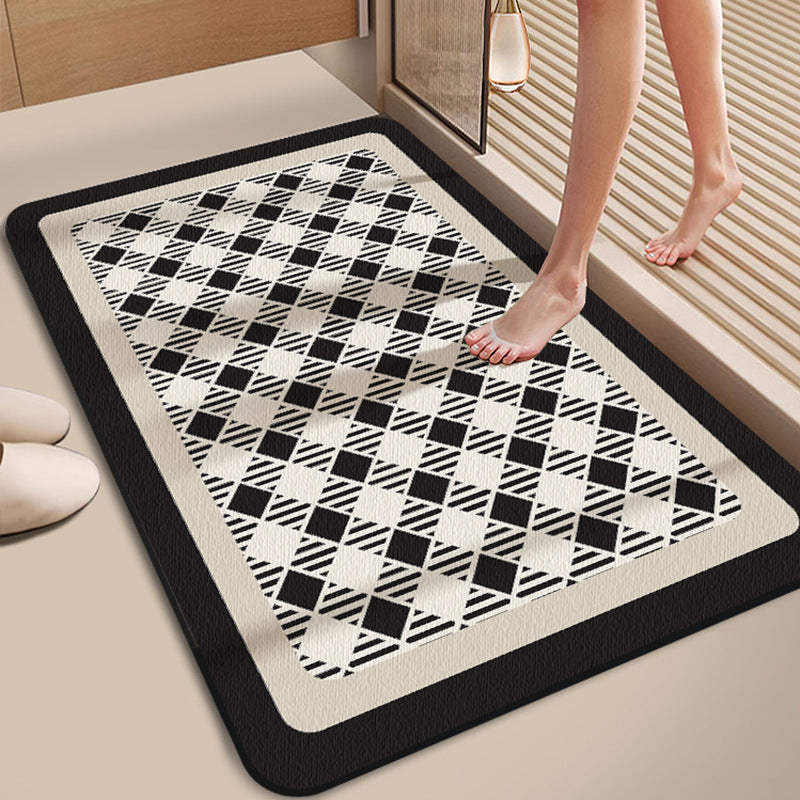 Absorbent Bathroom Door Mat