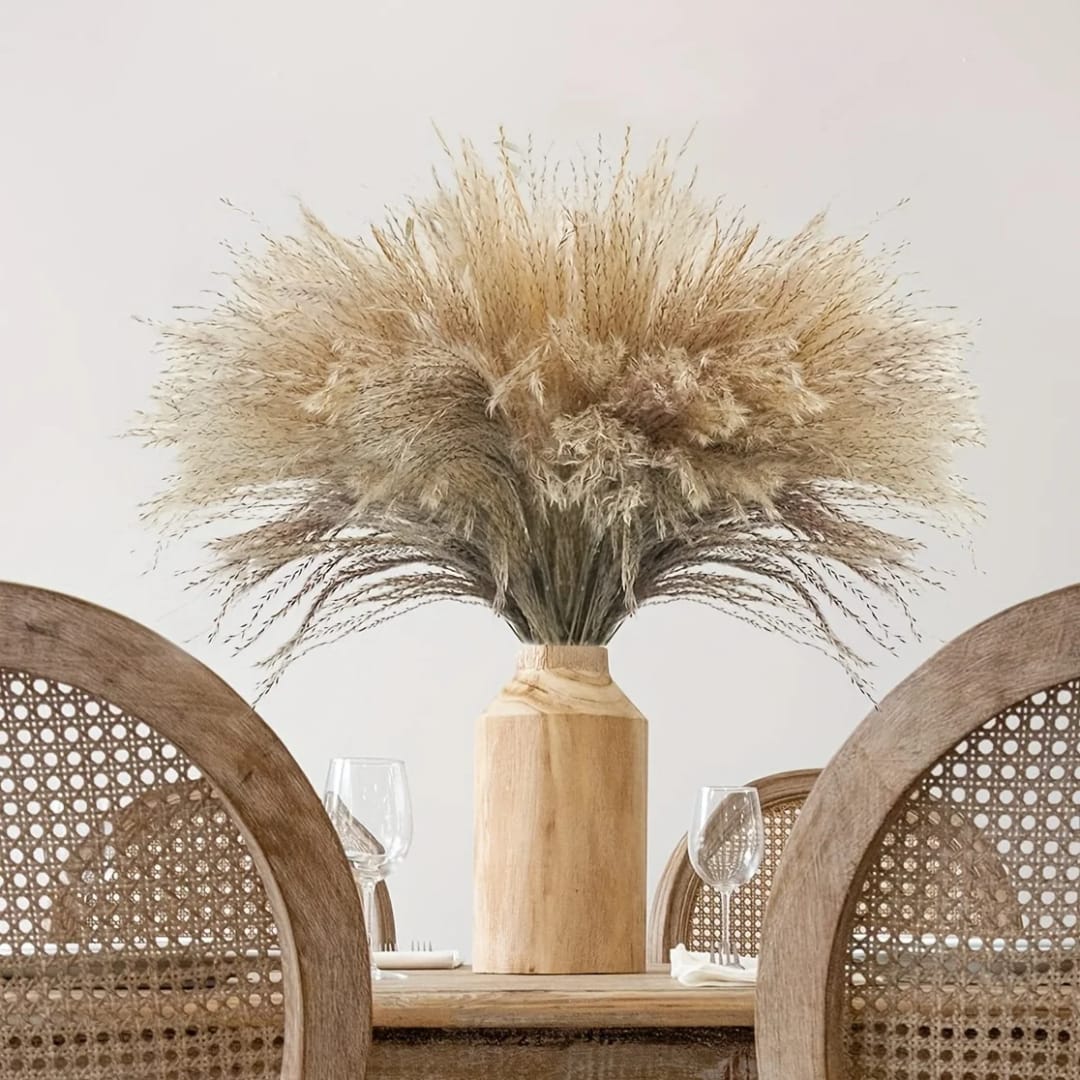 10Pcs Natural Dried Reed Mini Pampas Grass