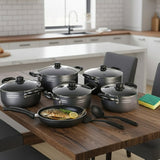 14pc Granite Cookware Set