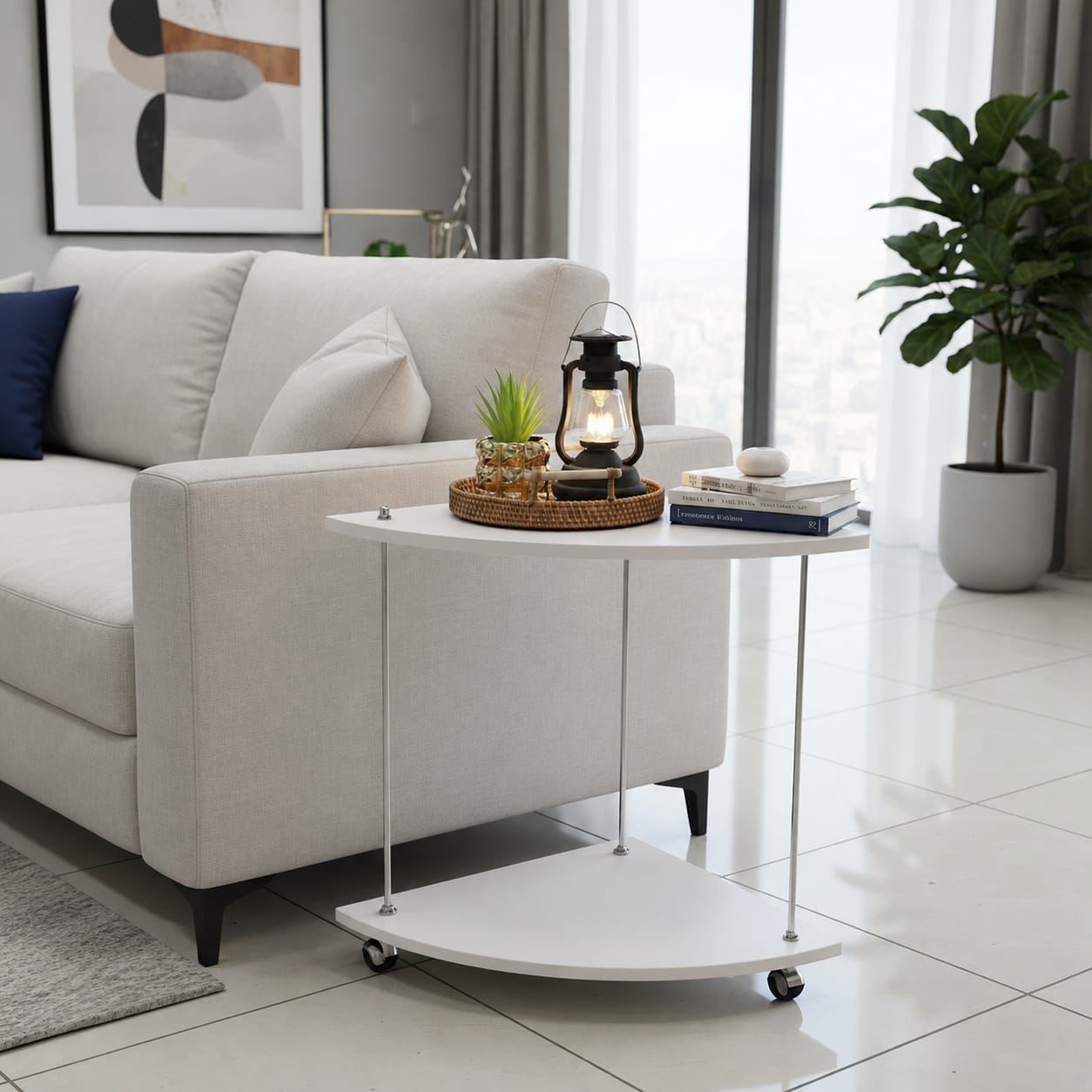 Nordic Corner Side Table