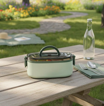 800ML Insulated Lunch Box with Spoon
