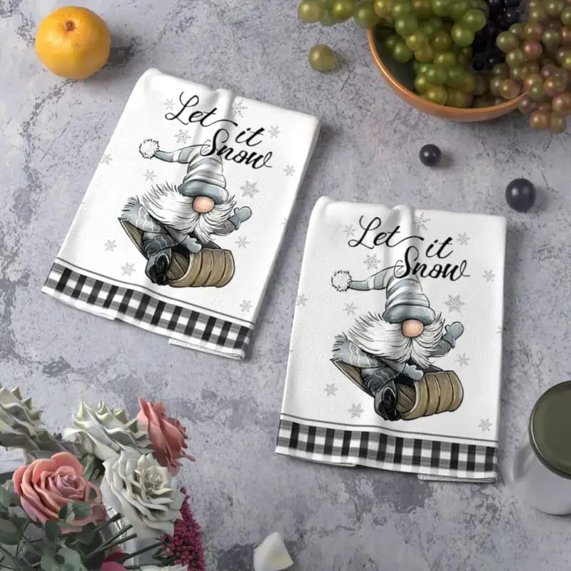 Christmas Themed Kitchen Towels