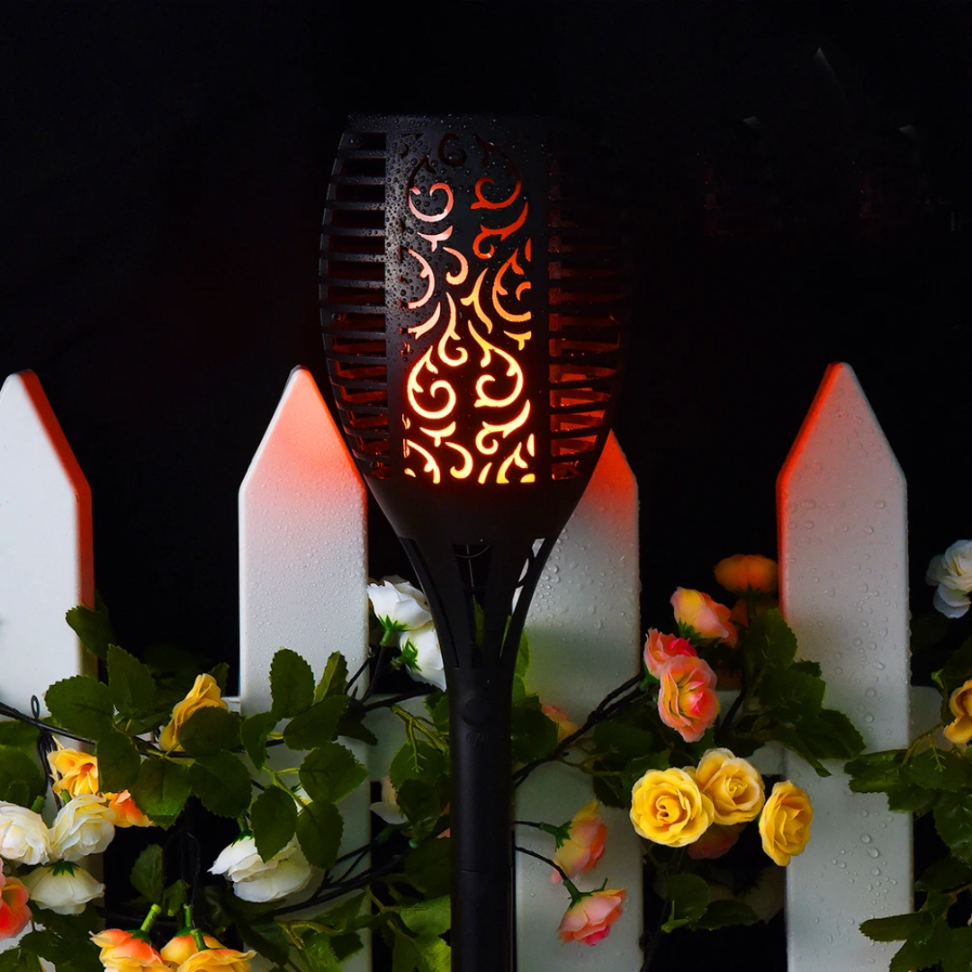 6Pc LED Solar Flame Lamps