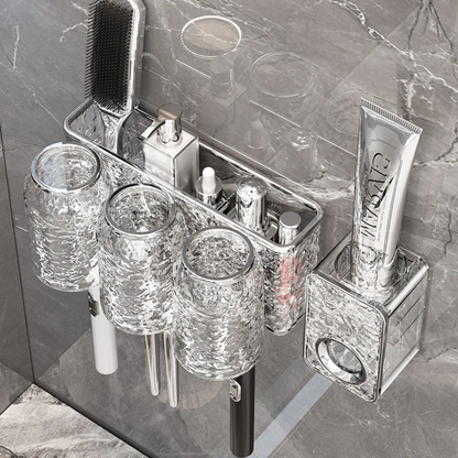 Toothbrush Holder With  Cups