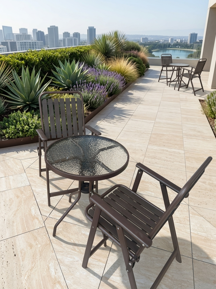 Foldable Outdoor Table And Chair Set