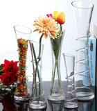 Glass Flower Vase (Stem Design)