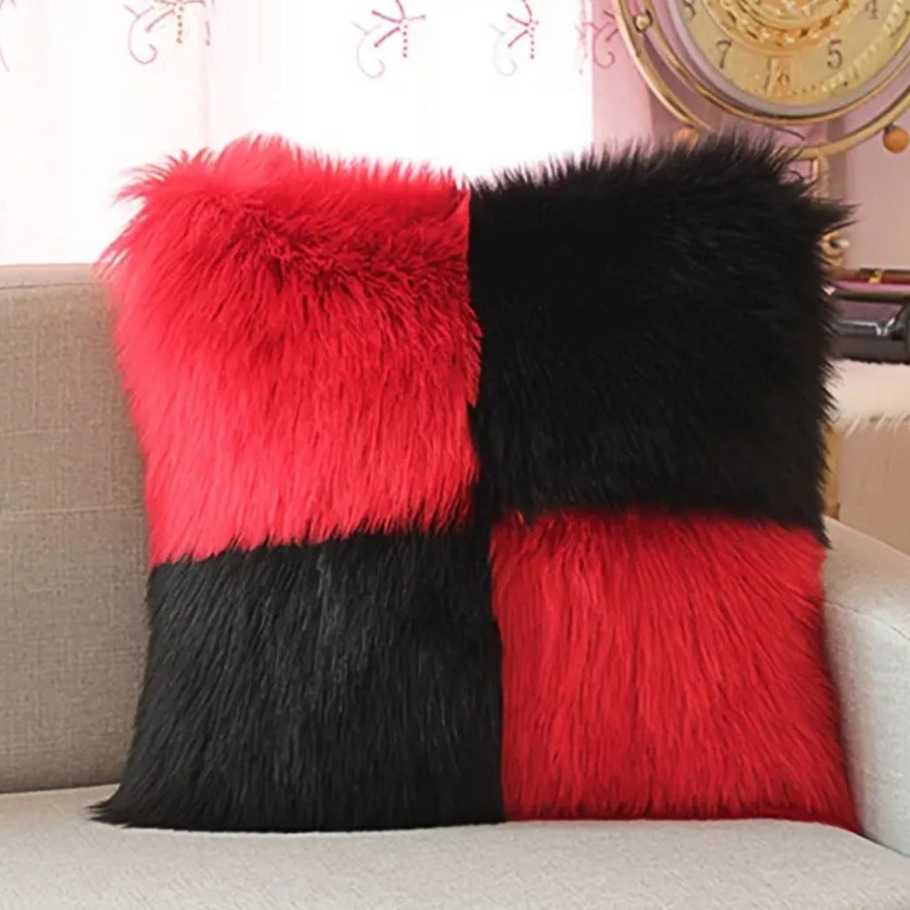 Faux Fur Cushion Cover 45 × 45 cm