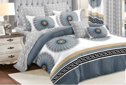 6×6 Duvet Cover Set With Matching Curtains