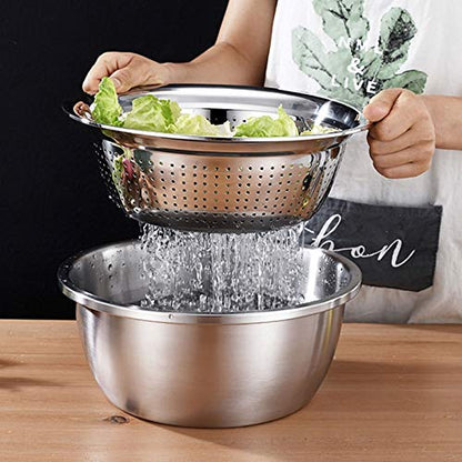 4Pcs Steel bowl