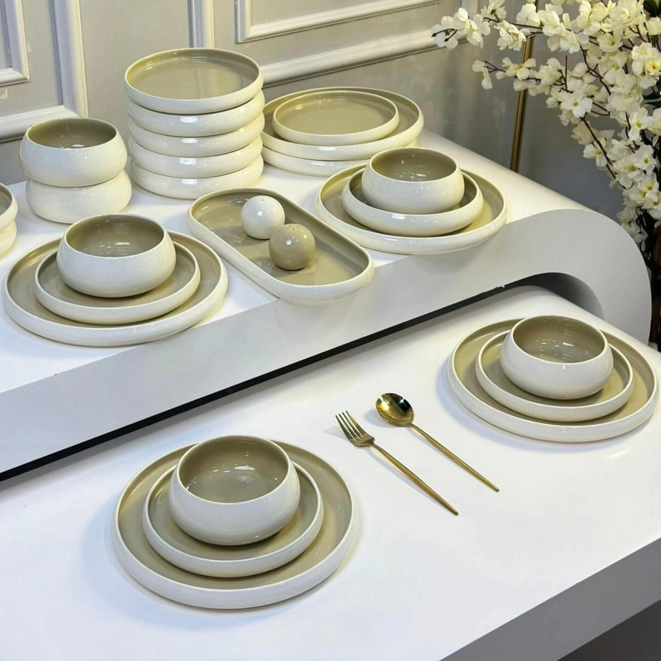 25pcs Ceramic Dinner Set